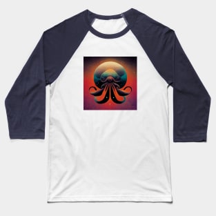 Cosmic Octopus Baseball T-Shirt